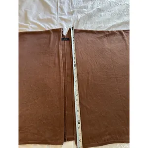Forever 21 Poncho Open Front Fringe Boho Earthy Gilmore Girls Preppy Brown Fall thumbnail 3