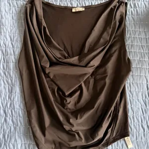 Anthropologie Free People Intimately Elegant Black Cowl Neck Top thumbnail 1