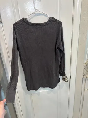 Aerie Waffle Knit Long Sleeve thumbnail 6
