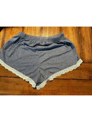 2pc tank and shorts pj set sz M Blue Size M thumbnail 4
