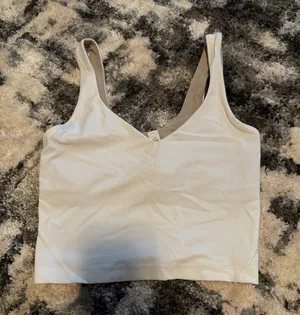 Lululemon white align tank thumbnail 1