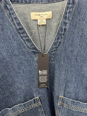 Habitual denim top thumbnail 4