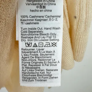 NEW J.Crew Featherweight Cashmere Turtleneck Sweater Rhinestones Buttercream S thumbnail 9