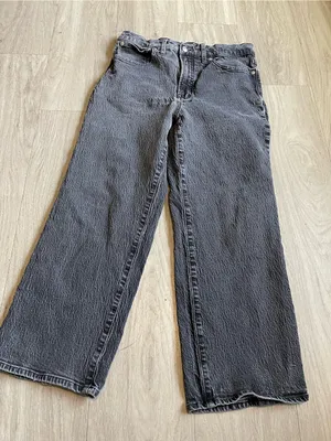 Madewell Women's Washed Black Straight-Leg Jeans thumbnail 1