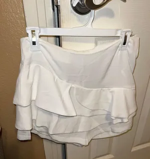 American Threads White Skort thumbnail 2