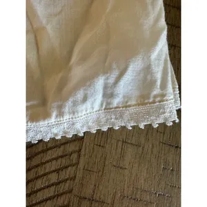 Vintage Hand-Embroidered‎ Cotton Peasant Top Boho Folk Art Sleeveless Blouse thumbnail 5