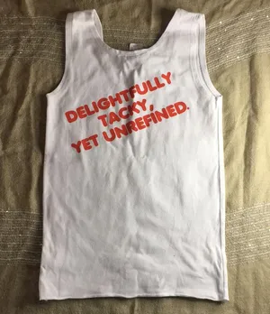 Hooters Girl Worn Uniform Tank from Des Moines IA Stretchy Size XSmall thumbnail 5
