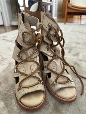 FREEBIRD by Steven lace up heels thumbnail 2