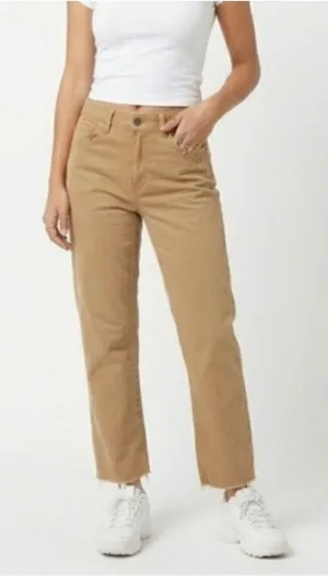 Kensie Vintage Luxe Straight Leg Slim Tan Jeans Size 10/30 thumbnail 1