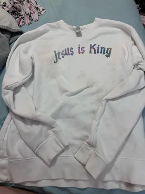 Jesus Is Elevated Faith King Sweatshirt thumbnail 1