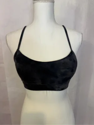 lululemon athletica Charcoal Tie-Dye Light Support Bralette thumbnail 3