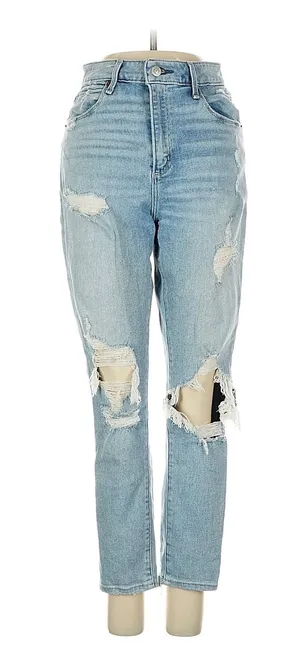 Abercrombie High Rise Super Skinny Jeans thumbnail 1