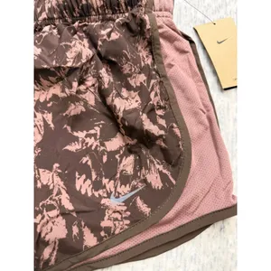 Nike Womens Dri-FIT Running Shorts‎ Brown Mauve Abstract FZ3482-208 XS NWT.. thumbnail 3