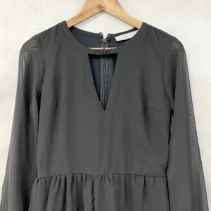 Abercrombie Fitch Romper Womens 0‎ Sheer Sleeve Whimsigoth Dressy Fairy Grunge thumbnail 2