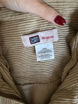 Vintage ribbed jacket thumbnail 3