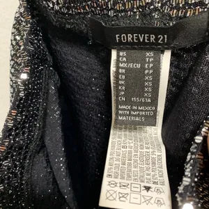 Forever 21 Black Wide Leg Sequin Pants - Size XS - NWT thumbnail 9