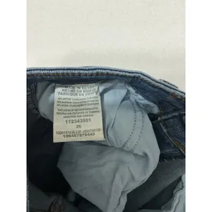 Lee Womens Flare Jeans Size 28 Bell Bottom Raw Hem Stretch Y2K Blue 112343951 thumbnail 7