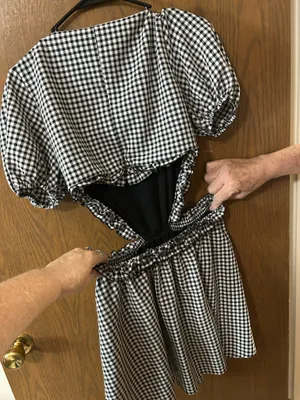 La Lavon mini skirt and attached top.Medium thumbnail 7