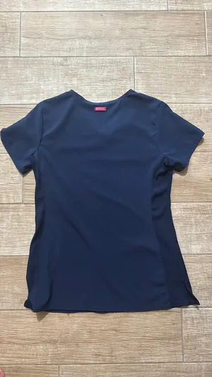 Med Couture Navy scrub set thumbnail 3