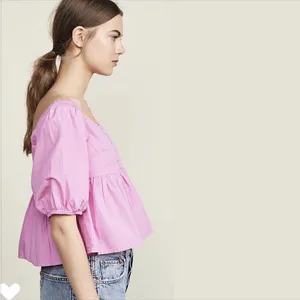 Free People Veronica Sweetheart Blouse thumbnail 3