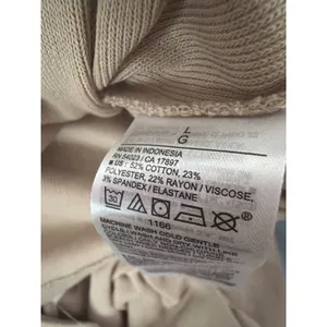 Old Navy Maternity Rib-Knit‎ Mock-Neck Sleeveless Midi Dress Tan Beige Large NWT thumbnail 4
