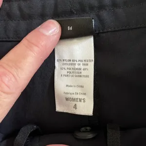 Patagonia Black Active Cargo Skort Size 4 thumbnail 4