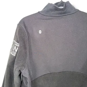 FIGS Black‎ Fleece Jacket with Embroidery Women's Size Medium thumbnail 3