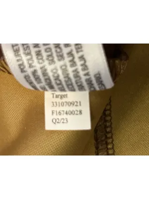 Wild Fable Faux Leather Flare Pants Womens 16 Brown Low Rise Leather Used thumbnail 12