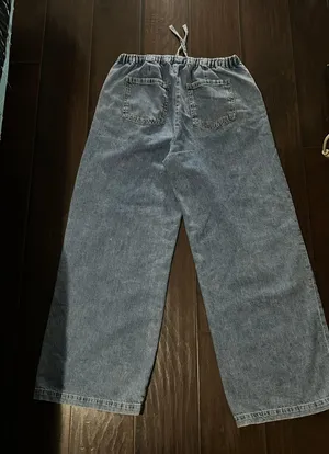 Zara NWOT  blue jeans size XL thumbnail 4