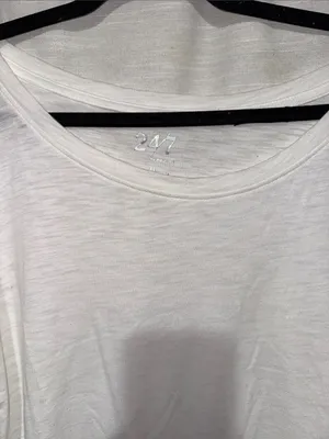 Maurices White Scoop Neck Short Sleeve Tee thumbnail 2