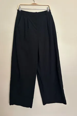 Old Navy high rise wide leg adjustable pants  thumbnail 1