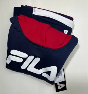 Fila little boys 2 pcs jogger with hooded pullover, size 4 Navy/red thumbnail 4