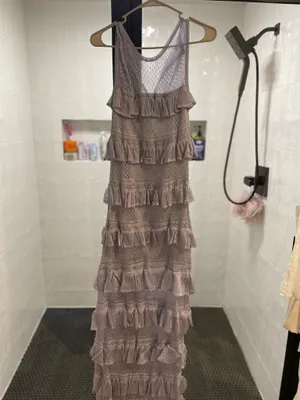 Blue maxi dress thumbnail 3