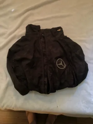 Mercedes black and grey camo windbreaker Size M thumbnail 2