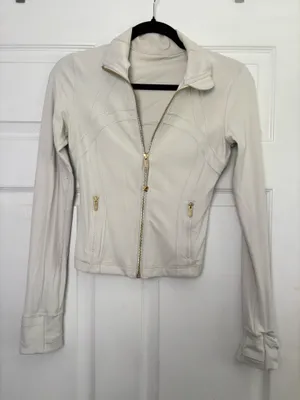 Lululemon Define Jacket Nulu Cropped Bone thumbnail 1