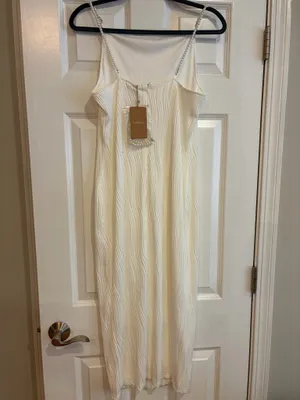 Rihoas midi dress White Size L thumbnail 3