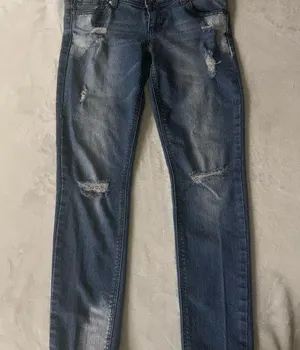 Women’s ripped skinny jeans Blue Size 28 thumbnail 1