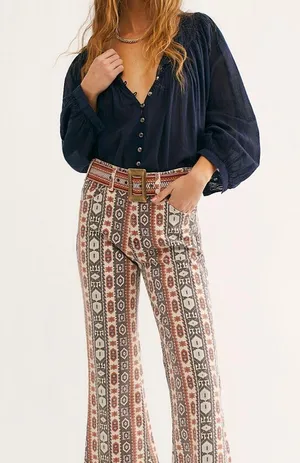 Free People Cool Meadow Top Sz XS thumbnail 2