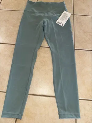 Lululemon Wunder Train High Rise 25” Misty Glade Size 8 NWT thumbnail 3