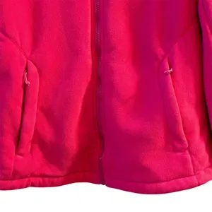 The North Face Women's‎ Pink Sherpa Fleece Hooded Jacket Size M thumbnail 3