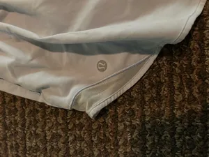 Light Blue Lululemon Shorts Hotty Hot 2.5" Low-Rise thumbnail 3
