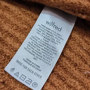 Aritzia Wilfred Chunky Shawl Collar Cardigan - Brown thumbnail 6