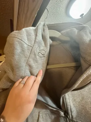 Grey Lululemon Scuba Hoodie thumbnail 3