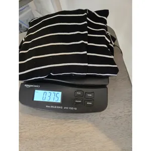 White House Black Market Top Small Womens S Striped Ruffle Wrap Sleeveless Y2K thumbnail 8