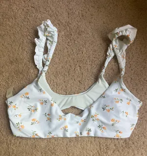 Aerie Floral Bikini Top thumbnail 1