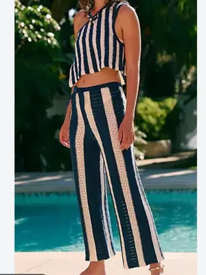 FREE PEOPLE Fauxchet Set - Navy Combo thumbnail 2