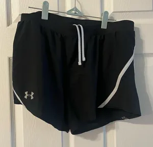 Under Armour Women’s Shorts Black Running thumbnail 1