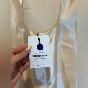 Reformation Ecru Dress thumbnail 8