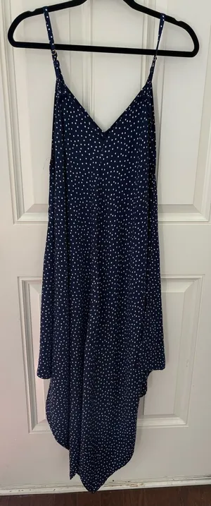 Tommy Bahama Fractured‎ Polka Dot Scarf Coverup Dress Size XL thumbnail 1