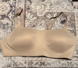 Aerie Smoothies Nude Wireless Comfort Bra thumbnail 1